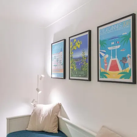 Appartement Le Bosquet - Quiet - Hypercentre - Ac - Garden Cannes